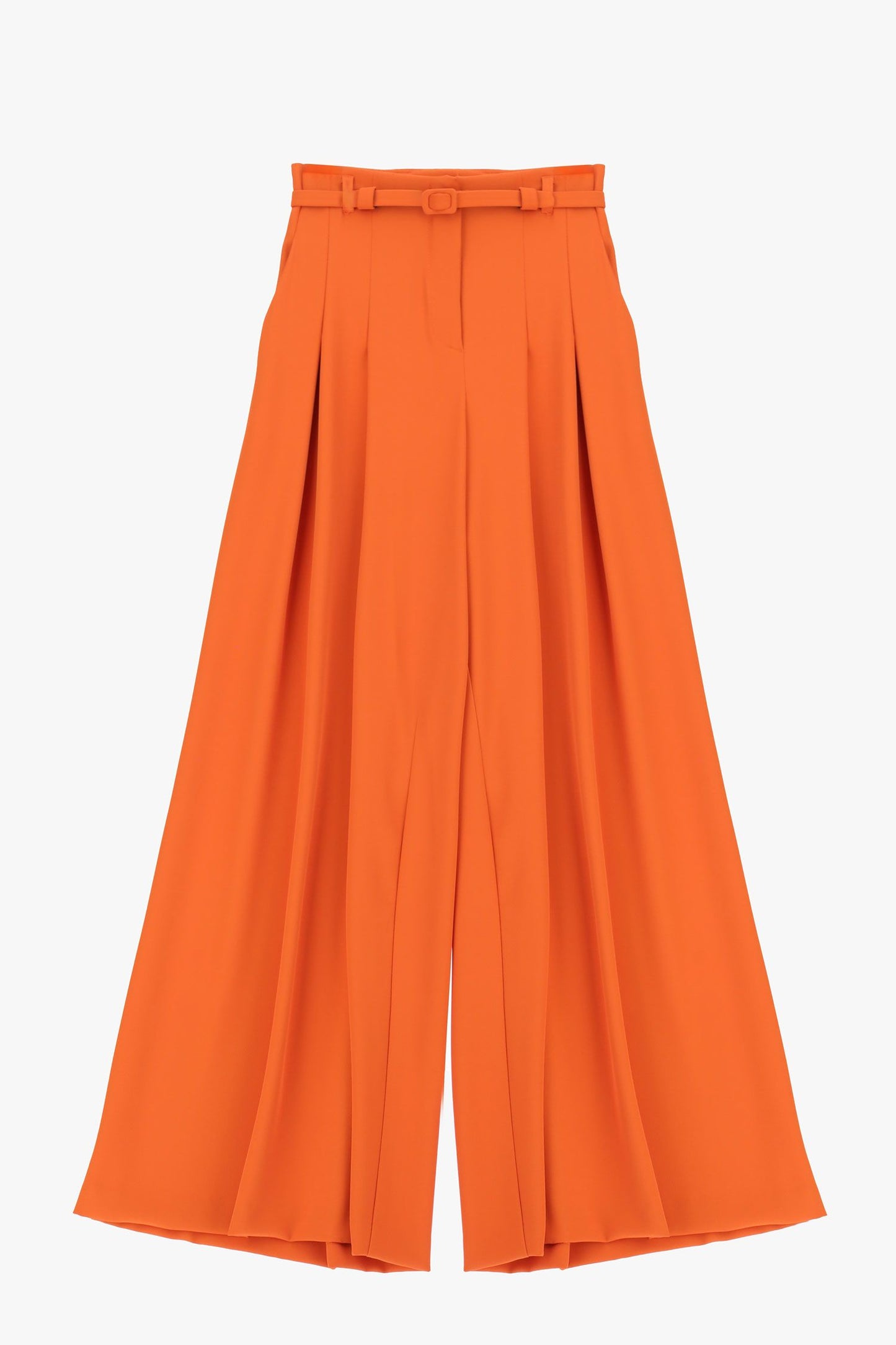 Palazzobukse med høyt liv og legg foran