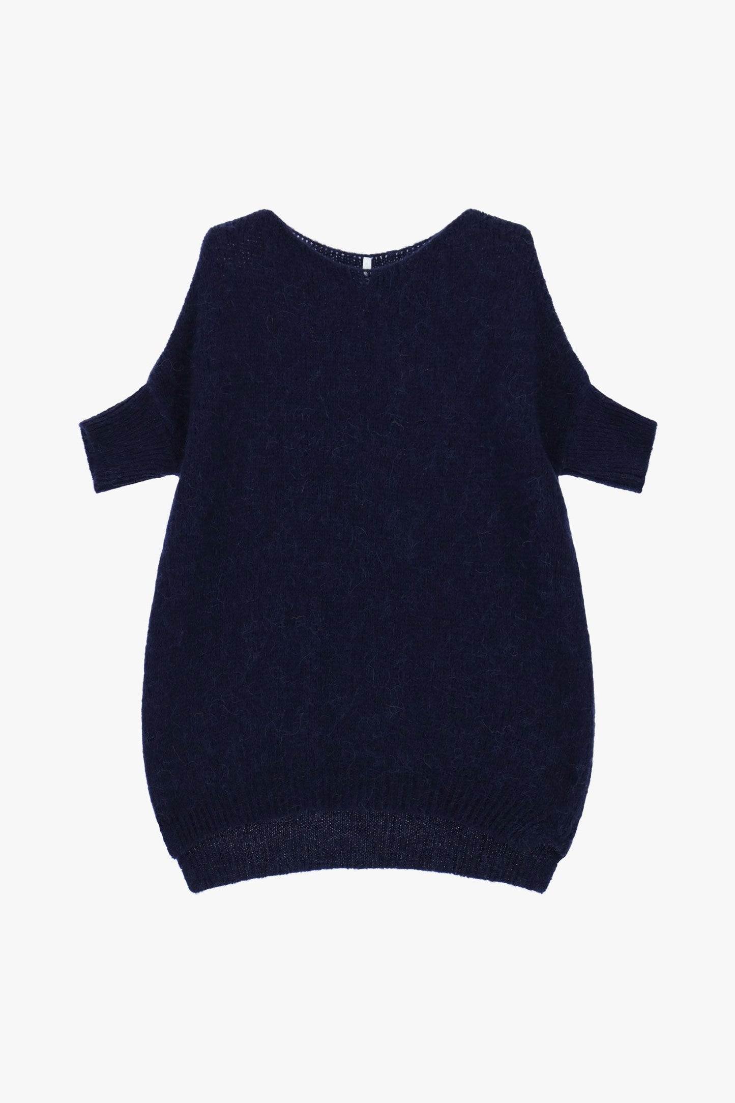 Oversized genser med trekvart ermer