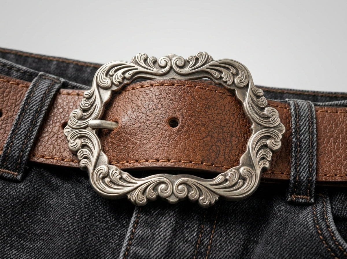 Jeans med Belte