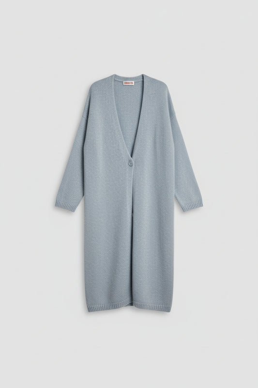 Cardigan med ull og paljetter