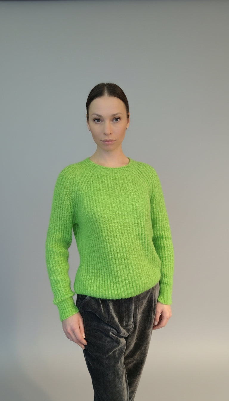 Strikkegenser med ull