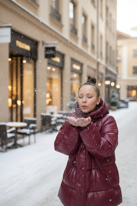 Oversized dunjakker med raglanermer (копия)