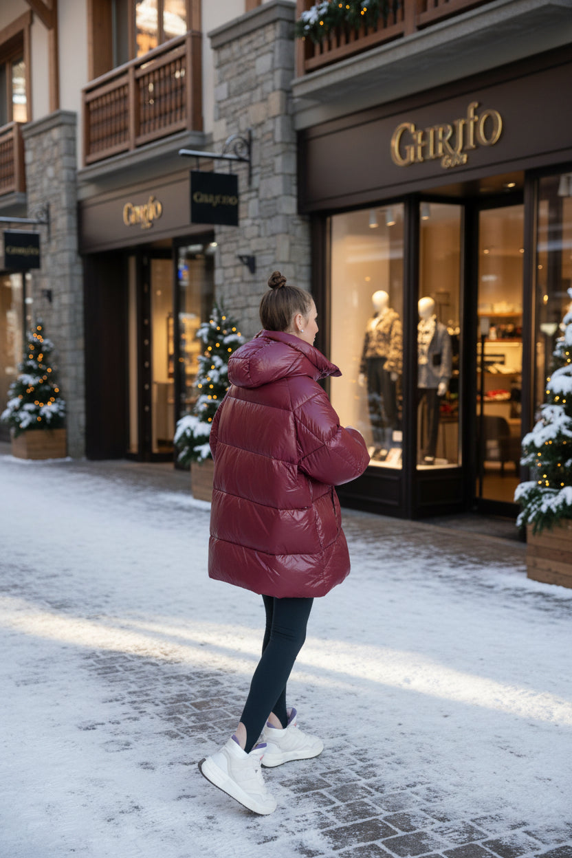 Oversized dunjakker med raglanermer (копия)