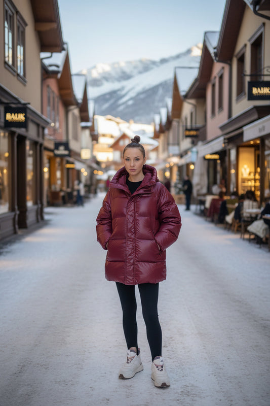 Oversized dunjakker med raglanermer (копия)