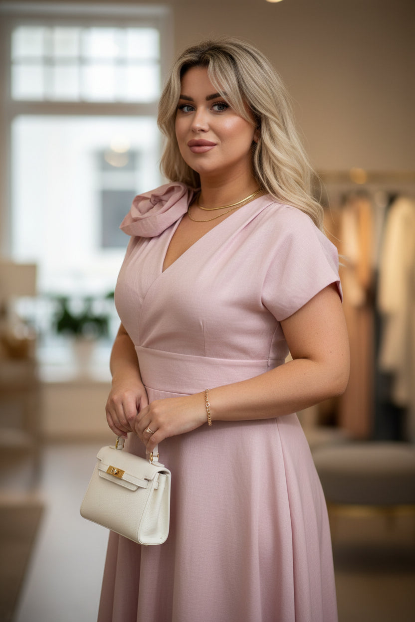 Kjole av super silk modal